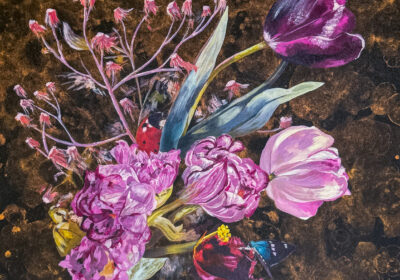 Tâmisa Trommer "Florescer" série Flora Iluminada